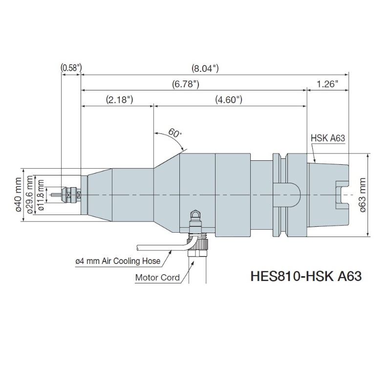 HES810-HSK A63
