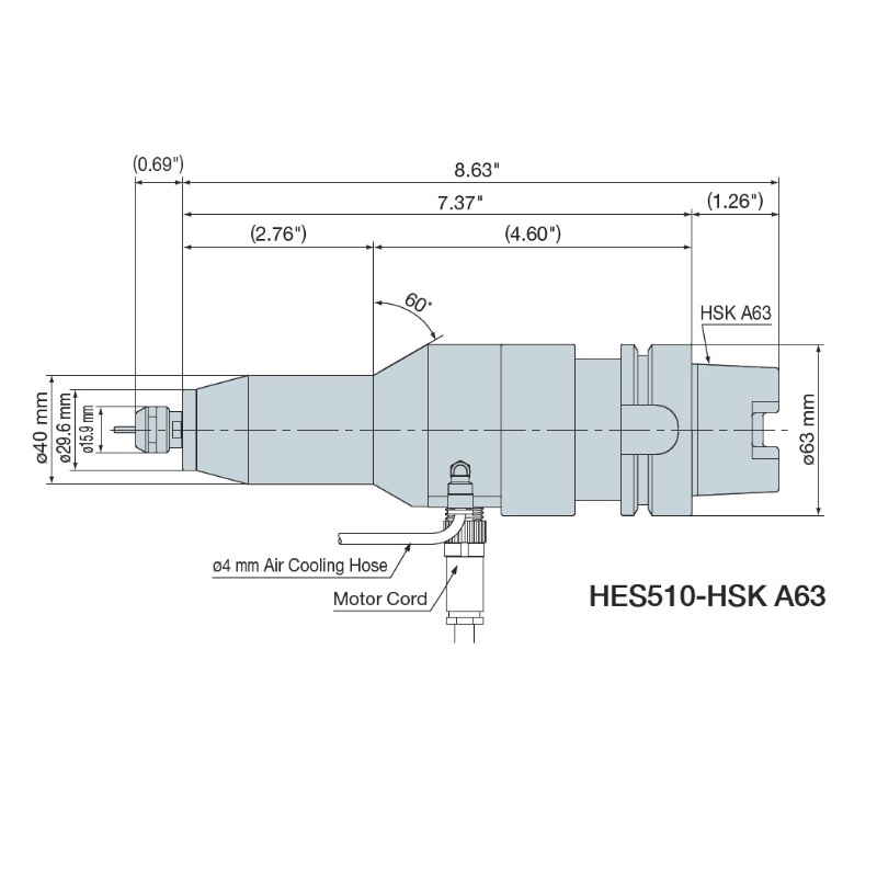 HES510-HSK A63